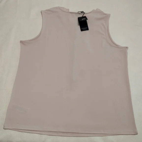 Adrianna Papell XL Champagne Top - Picture 2 of 8